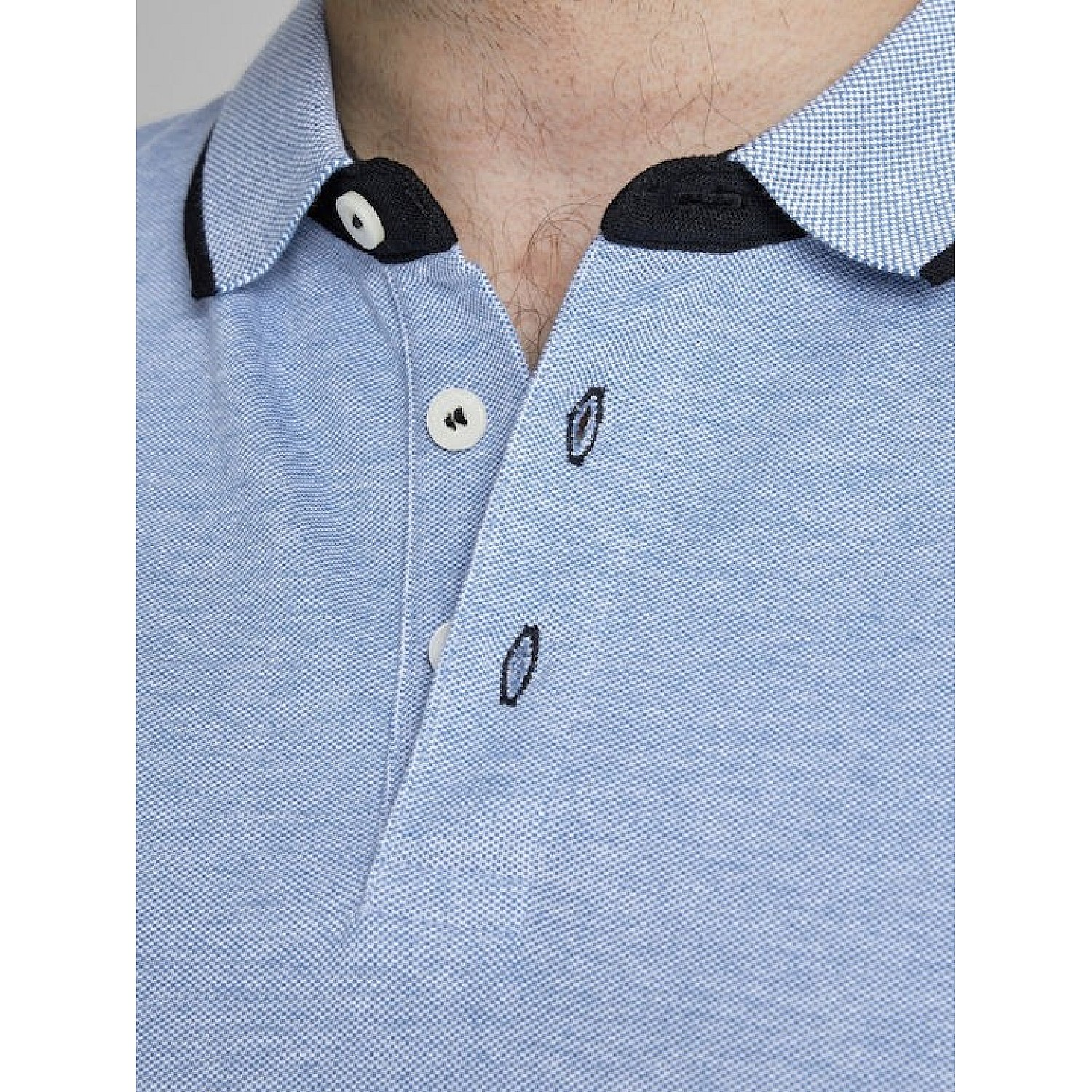 JACK & JONES ΑΝΔΡΙΚΗ ΜΠΛΟΥΖΑ POLO Κ.Μ  JJEPAULOS POLO SS NOOS P