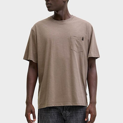 JACK & JONES ΑΝΔΡΙΚΗ ΜΠΛΟΥΖΑ Κ.Μ. JJEDOVER SLUB TEE SS NOOS