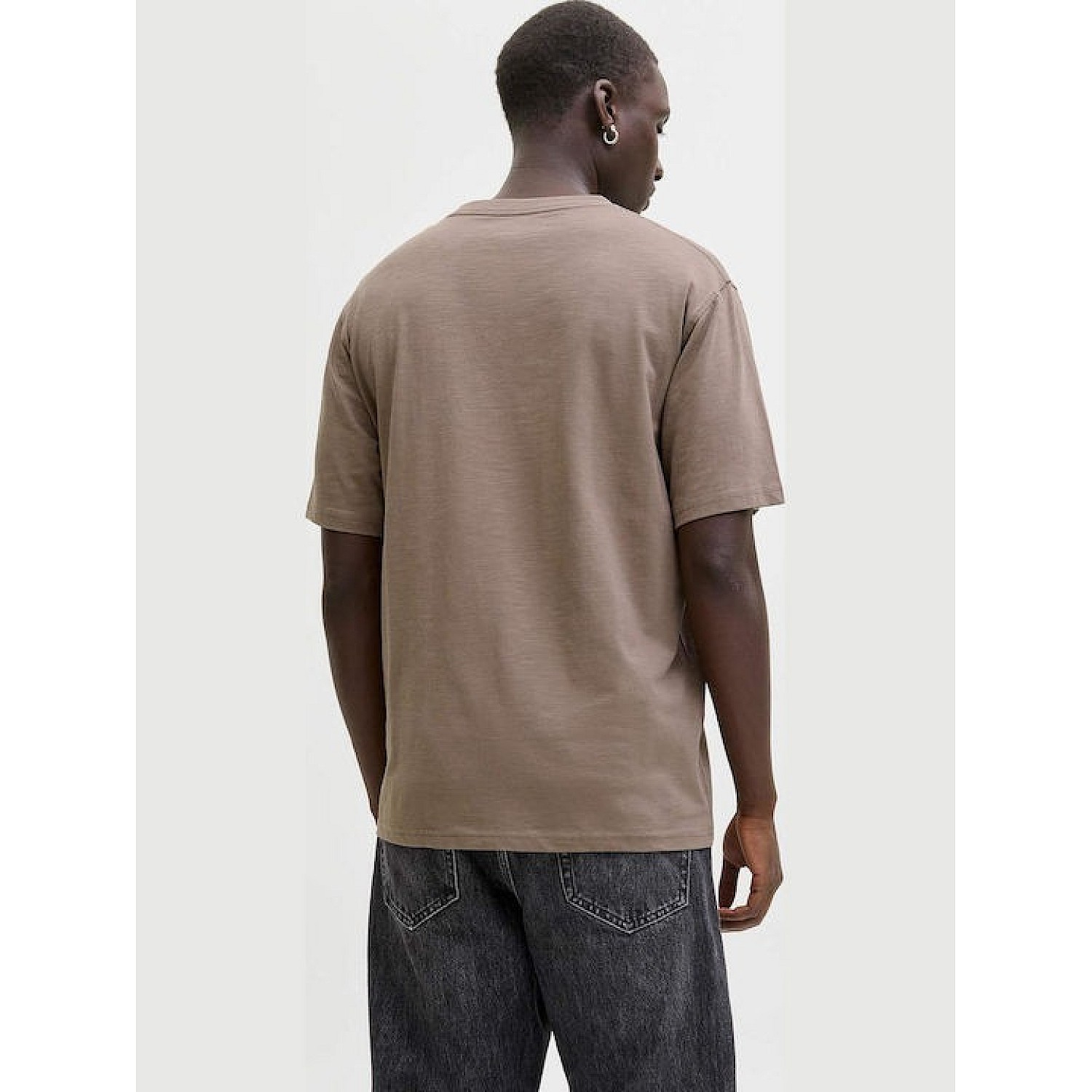 JACK & JONES ΑΝΔΡΙΚΗ ΜΠΛΟΥΖΑ Κ.Μ. JJEDOVER SLUB TEE SS NOOS