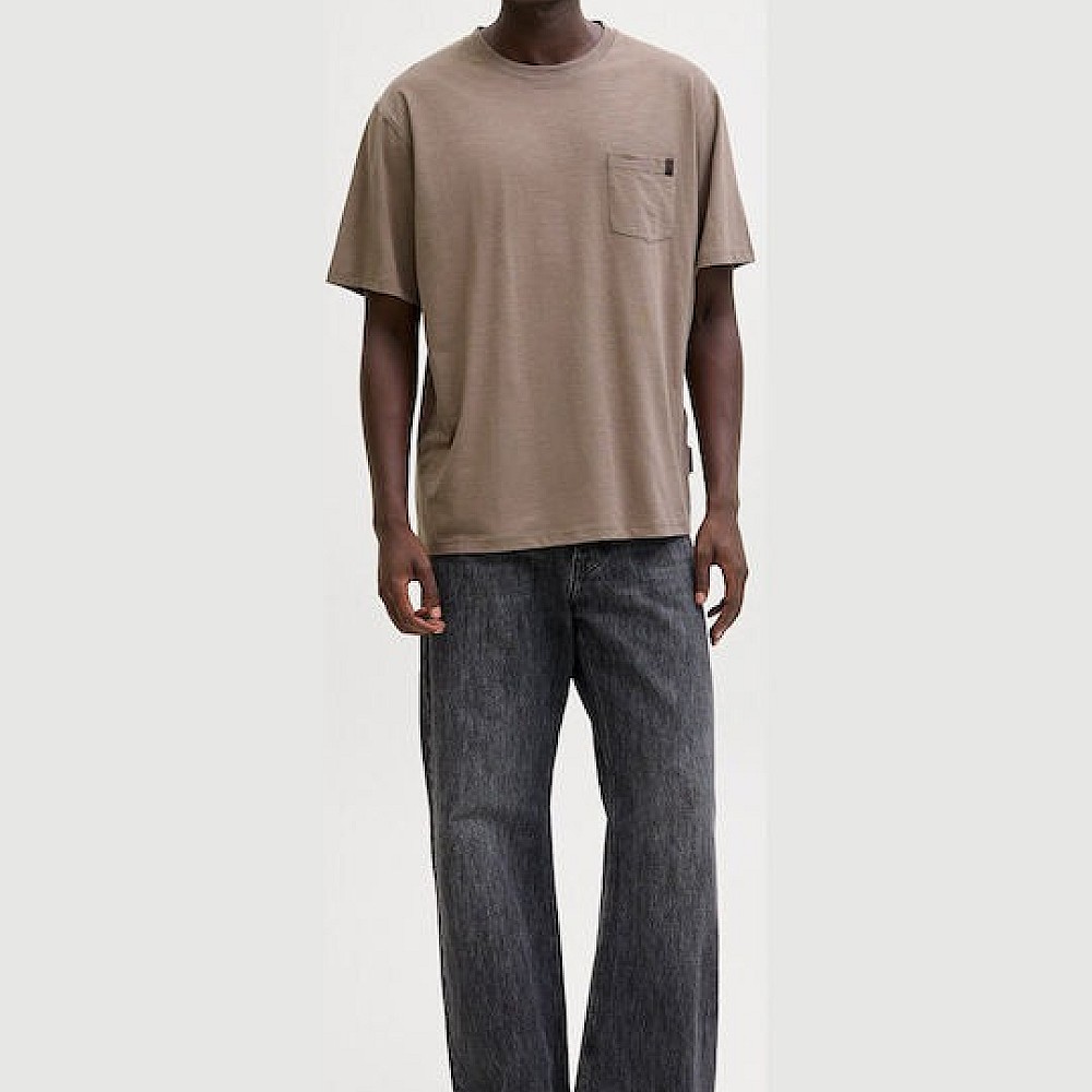 JACK & JONES ΑΝΔΡΙΚΗ ΜΠΛΟΥΖΑ Κ.Μ. JJEDOVER SLUB TEE SS NOOS