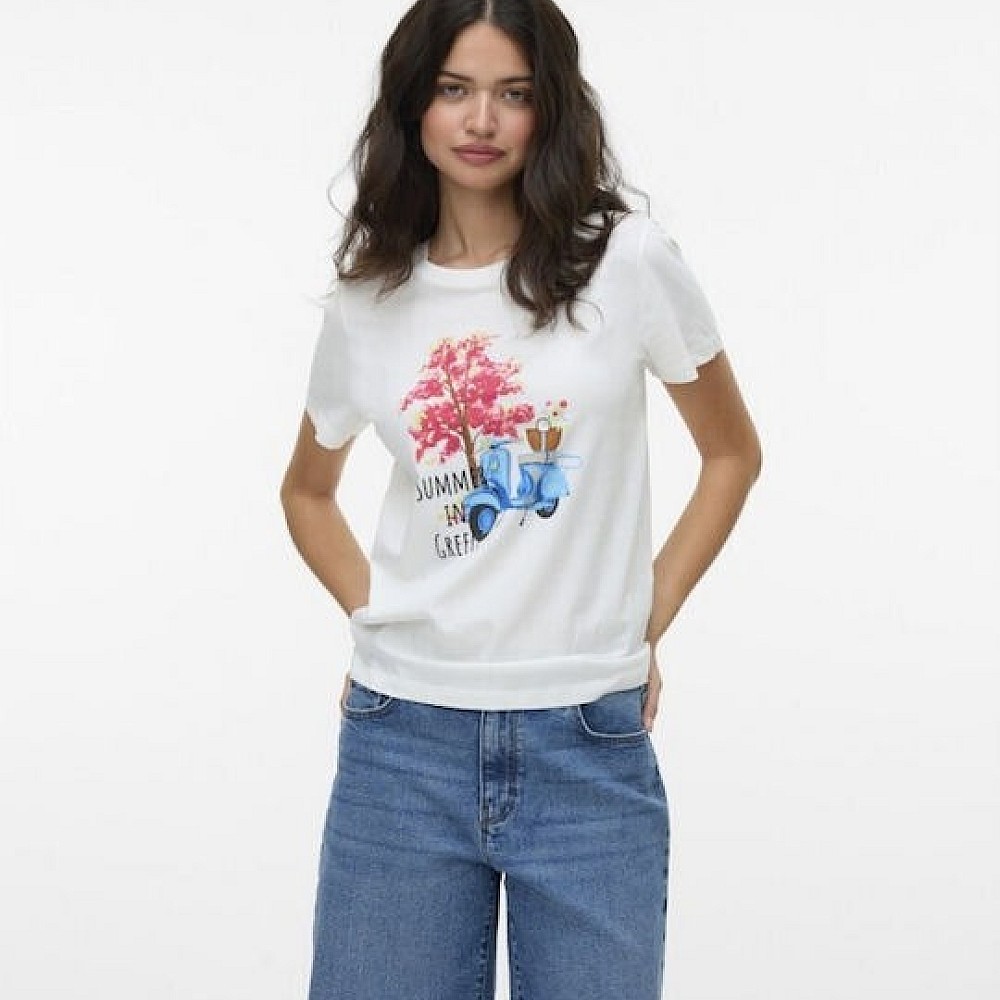 VERO MODA ΓΥΝΑΙΚΕΙΑ ΜΠΛΟΥΖΑ Κ.Μ. VMSIANE FRANCIS SS TOP BOX
