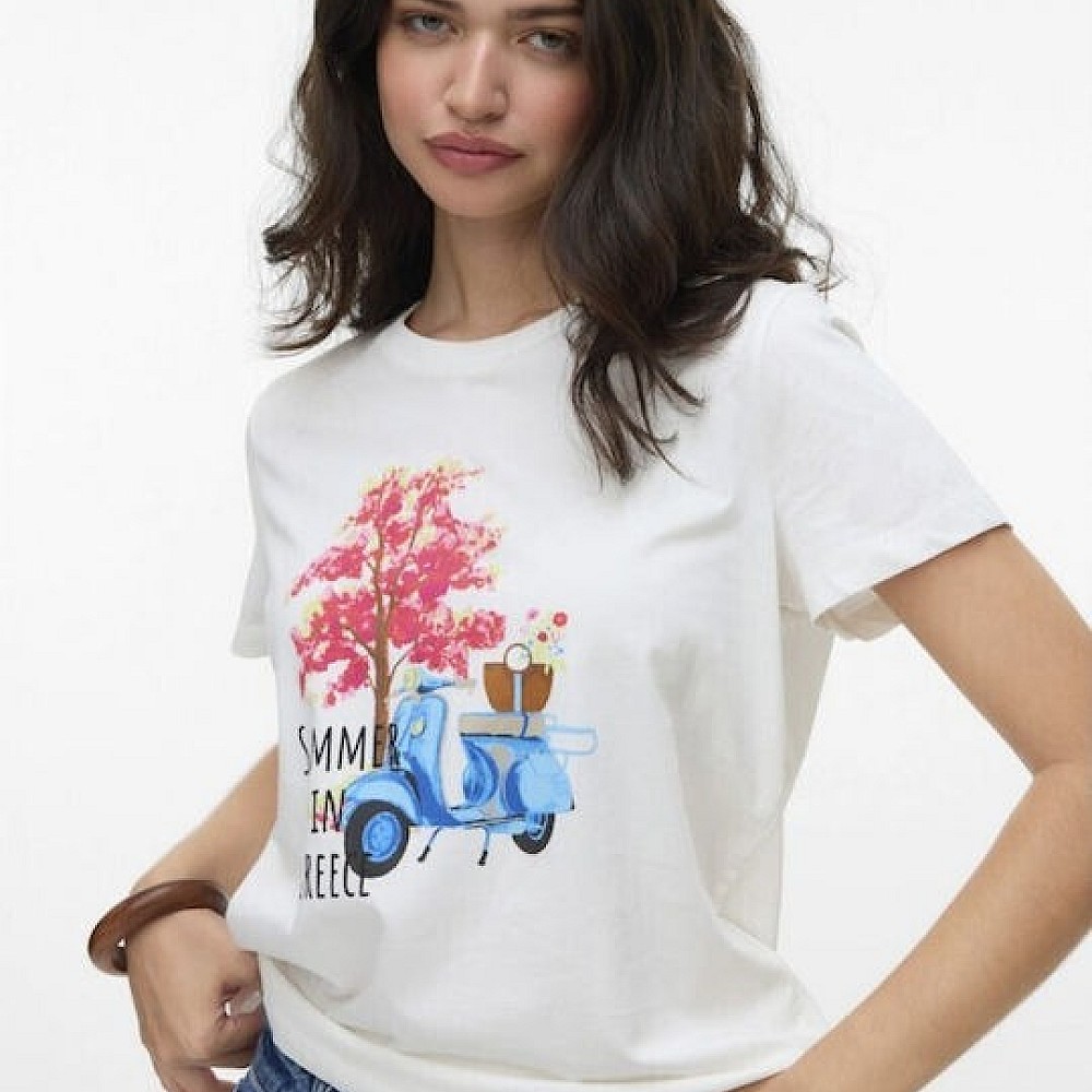 VERO MODA ΓΥΝΑΙΚΕΙΑ ΜΠΛΟΥΖΑ Κ.Μ. VMSIANE FRANCIS SS TOP BOX