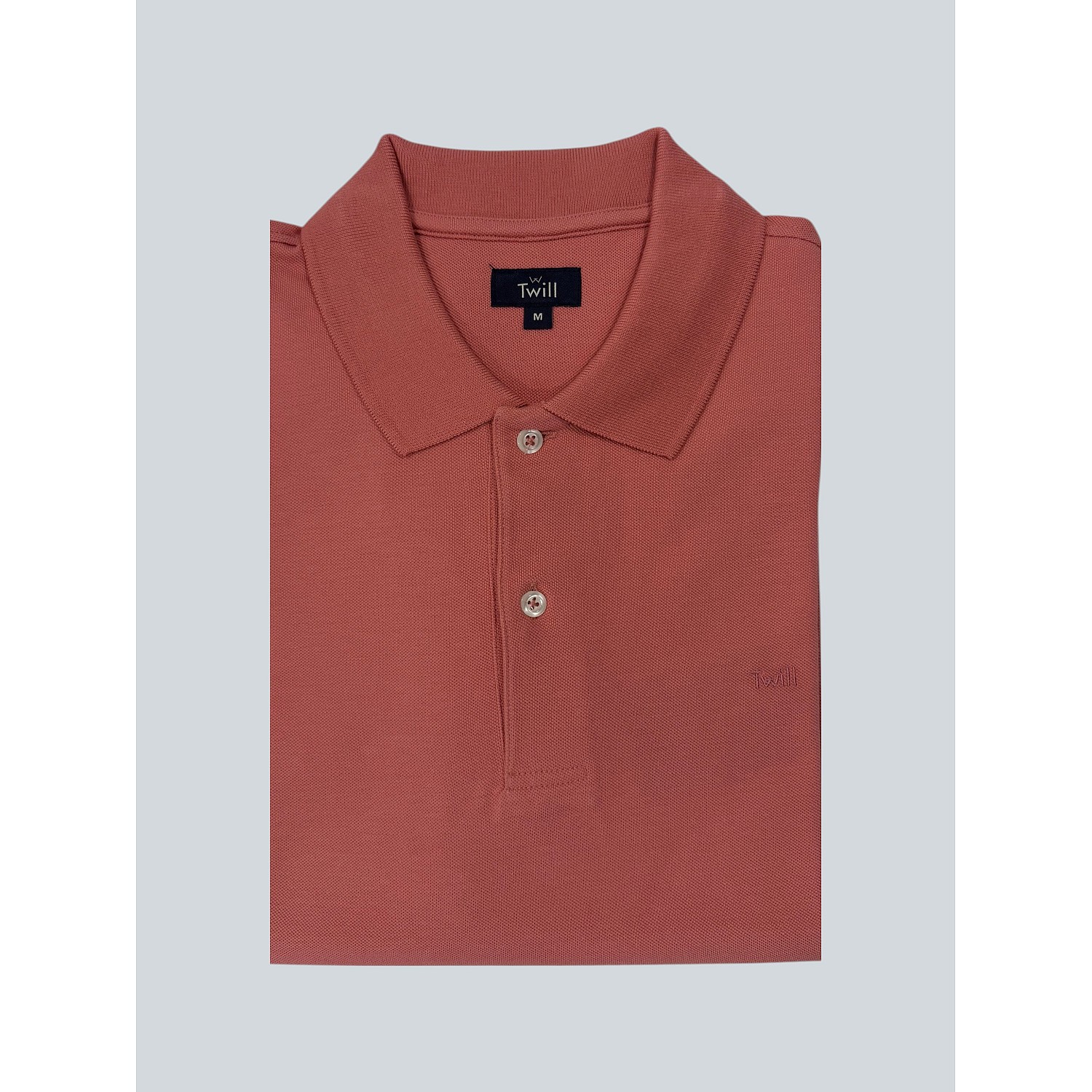 Unisex Κοντομάνικο Polo Μπλουζάκι Μονόχρωμο 100% Βαμβάκι TWILL