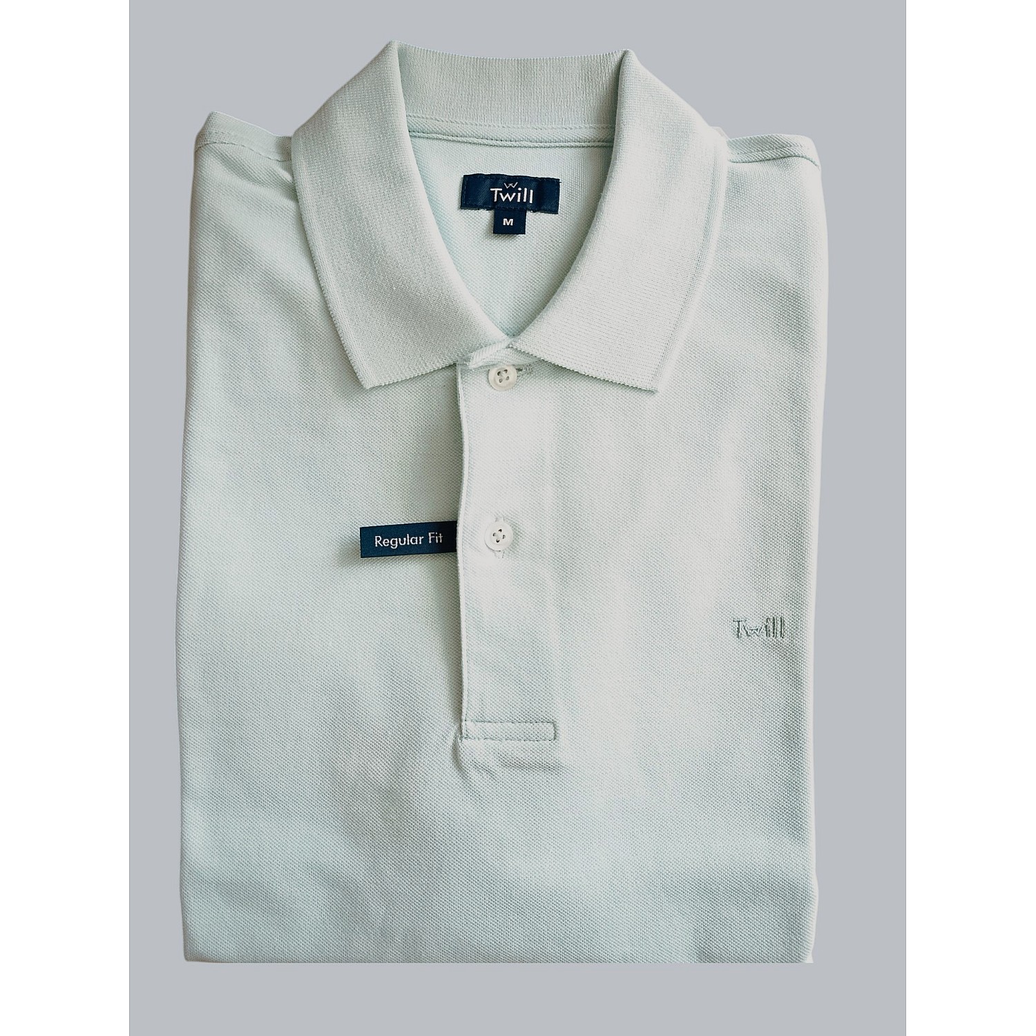 Unisex Κοντομάνικο Polo Μπλουζάκι Μονόχρωμο 100% Βαμβάκι TWILL