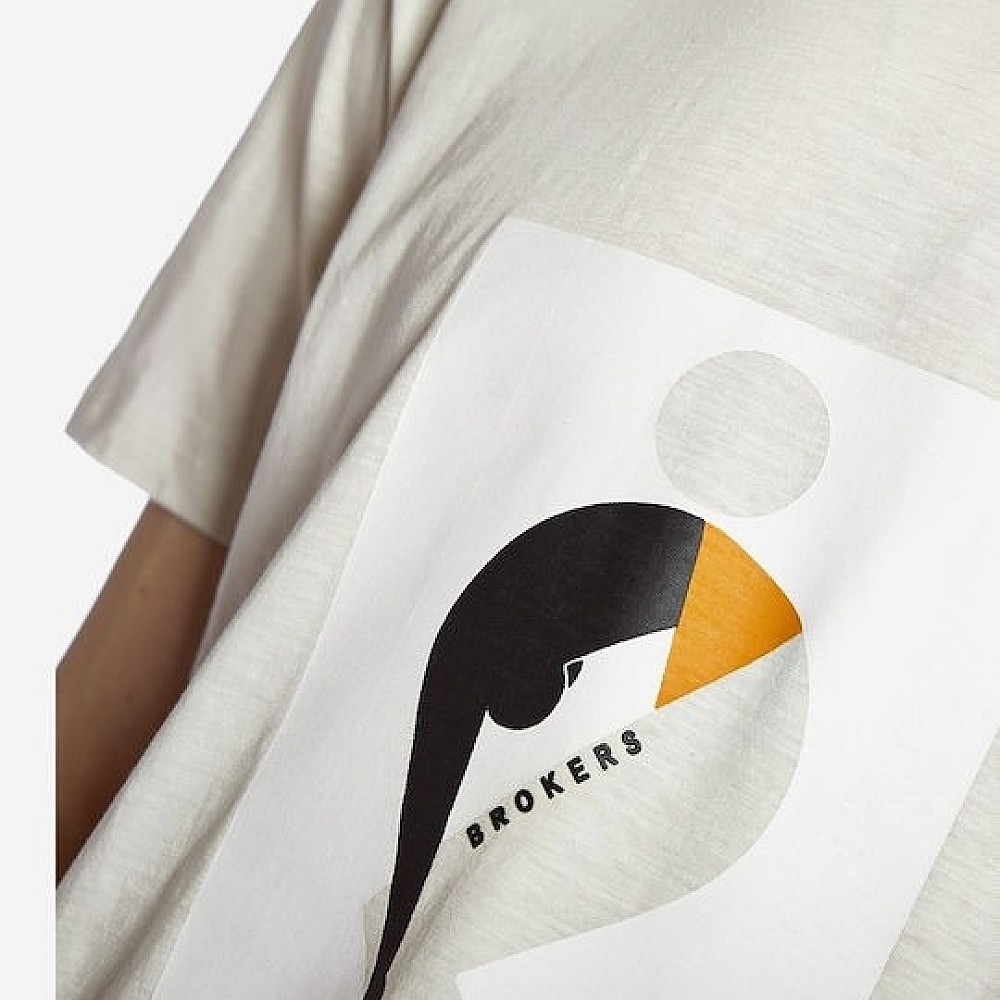 Brokers Jeans 22012-218-04 T-shirt Oil 22012-218-04