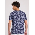 Crew neck t-shirt με all over τύπωμα Crew neck t-shirt με all over τύπωμα