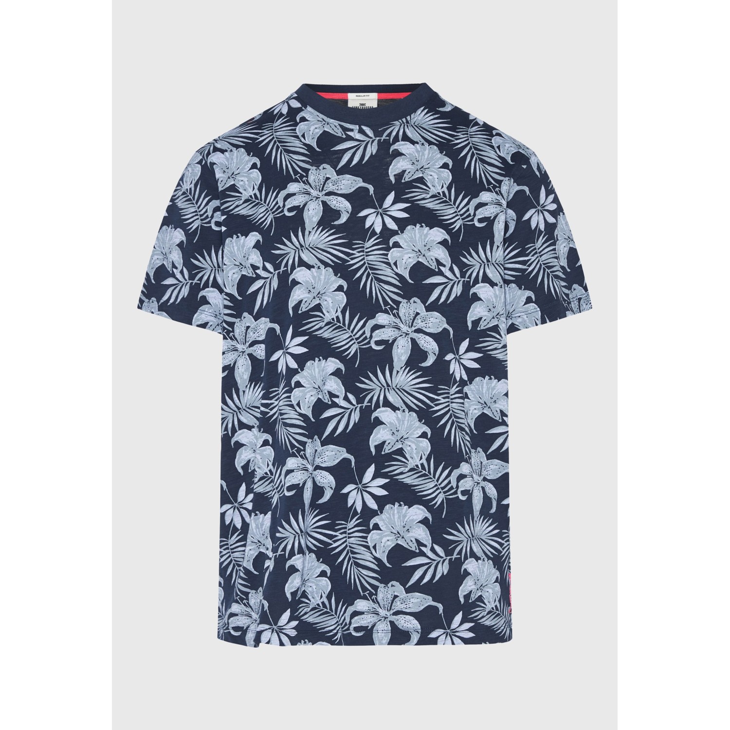 Crew neck t-shirt με all over τύπωμα Crew neck t-shirt με all over τύπωμα