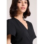 Cropped top με cut out λεπτομέρειες