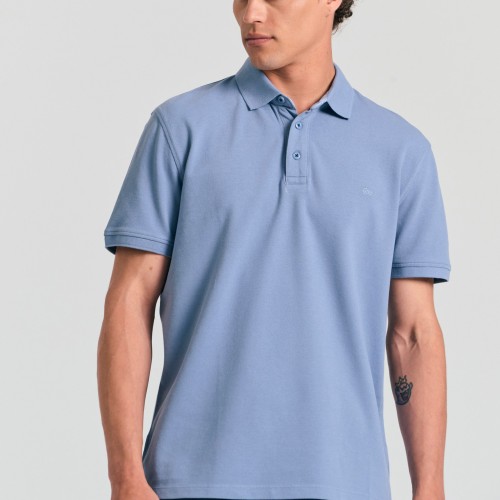 Essential polo μπλούζα με κέντημα Garage 55.