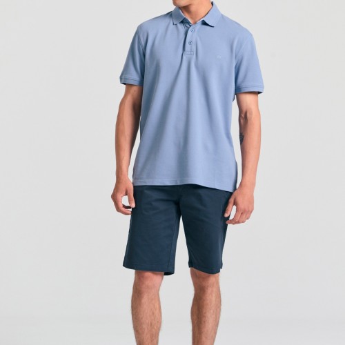 Essential polo μπλούζα με κέντημα Garage 55.