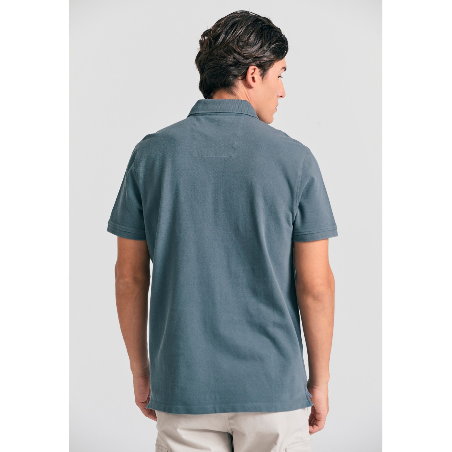 Essential polo μπλούζα με κέντημα Garage 55.
