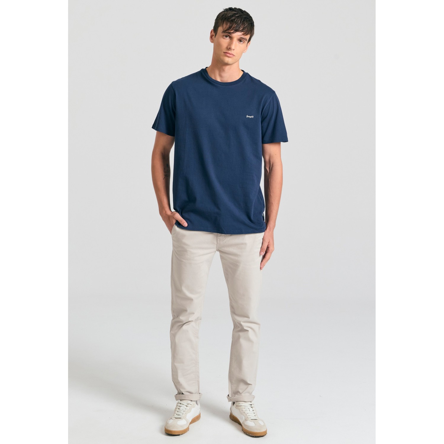Essential t-shirt με logo Garage 55. Essential t-shirt με logo Garage 55.