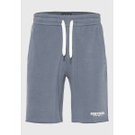 Essential wide leg fit αθλητική βερμούδα με raw cu