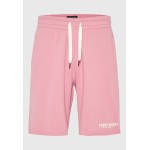 Essential wide leg fit αθλητική βερμούδα με raw cu