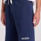 Essential wide leg fit αθλητική βερμούδα με raw cu