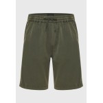Garment dyed chino βερμούδα σε ζακάρ ύφασμα