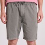 Garment dyed chino βερμούδα σε ζακάρ ύφασμα