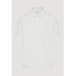 Garment dyed polo μπλούζα από φλάμα