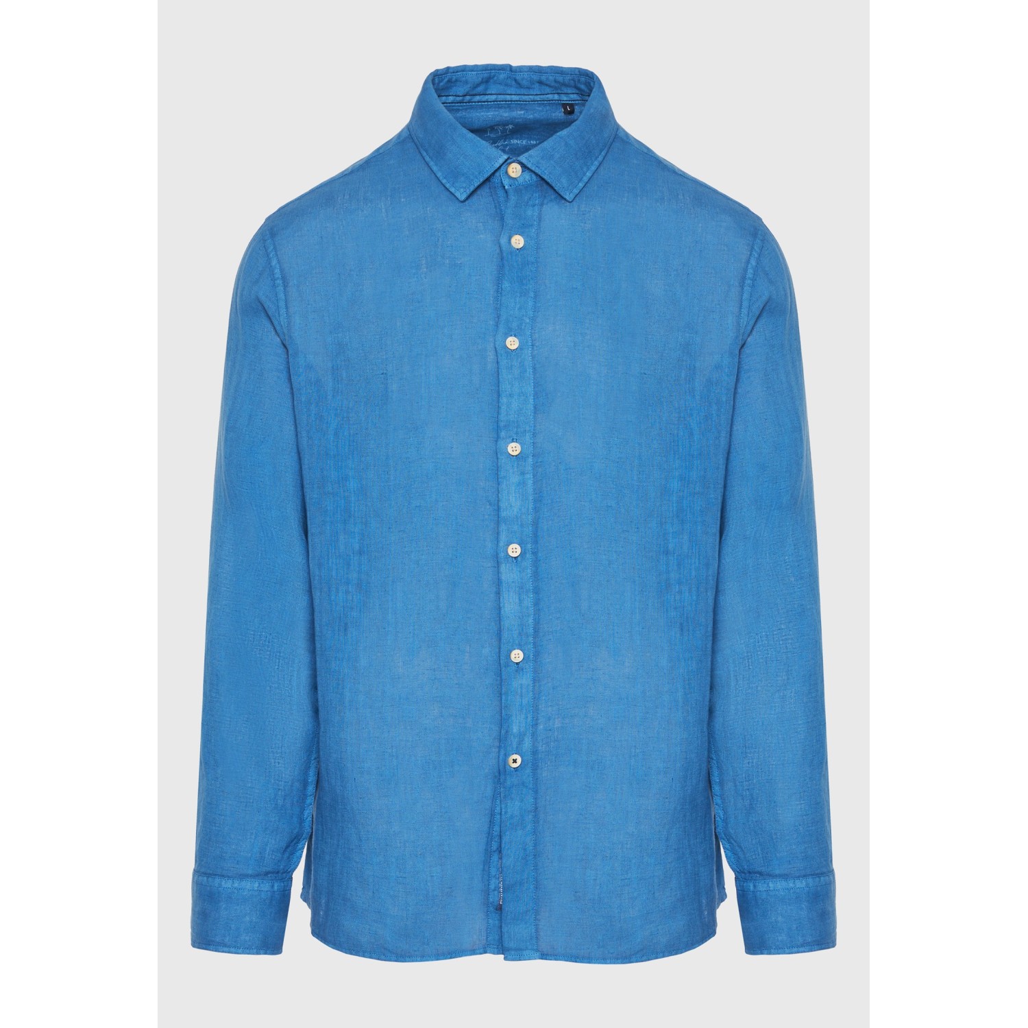 Garment dyed λινό πουκάμισο - The essentials