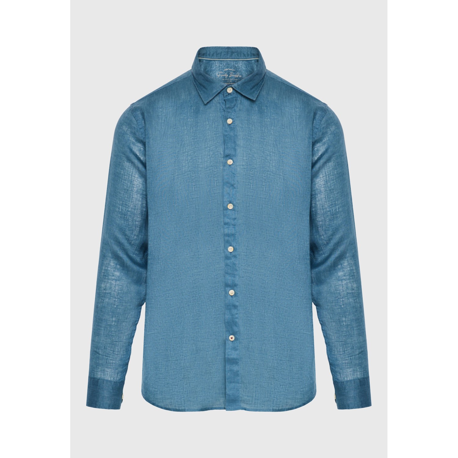 Garment dyed λινό πουκάμισο - The essentials