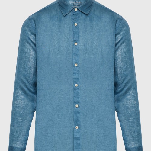Garment dyed λινό πουκάμισο - The essentials