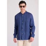 Garment dyed λινό πουκάμισο με λαιμό mao Garment dyed λινό πουκάμισο με λαιμό mao