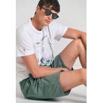 Linen blend garment dyed chino βερμούδα. Linen blend garment dyed chino βερμούδα.