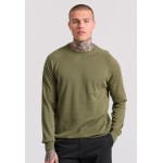 Linen blend ανδρική lightweight πλεκτή μπλούζα