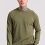 Linen blend ανδρική lightweight πλεκτή μπλούζα