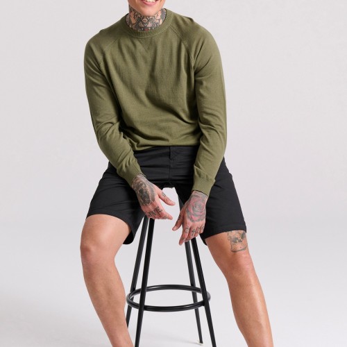 Linen blend ανδρική lightweight πλεκτή μπλούζα Linen blend ανδρική lightweight πλεκτή μπλούζα