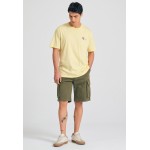 Loose fit garment dyed cargo βερμούδα