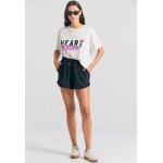 Loose fit αθλητικό σορτς με branded κέντημα