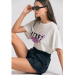 Loose fit αθλητικό σορτς με branded κέντημα
