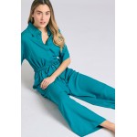 Loose fit ολόσωμη φόρμα με δέσιμο με κόμπο