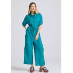 Loose fit ολόσωμη φόρμα με δέσιμο με κόμπο