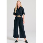Loose fit ολόσωμη φόρμα με δέσιμο με κόμπο