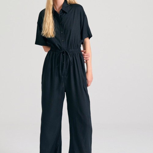 Loose fit ολόσωμη φόρμα με δέσιμο με κόμπο Loose fit ολόσωμη φόρμα με δέσιμο με κόμπο