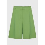 Loose fit σορτς με μονή πιέτα στη μέση Loose fit σορτς με μονή πιέτα στη μέση