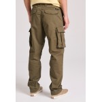 Loose tapered fit cargo παντελόνι σε ζακάρ ύφανση