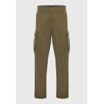 Loose tapered fit cargo παντελόνι σε ζακάρ ύφανση