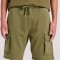 Loose tapered fit αθλητική cargo βερμούδα