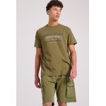 Loose tapered fit αθλητική cargo βερμούδα