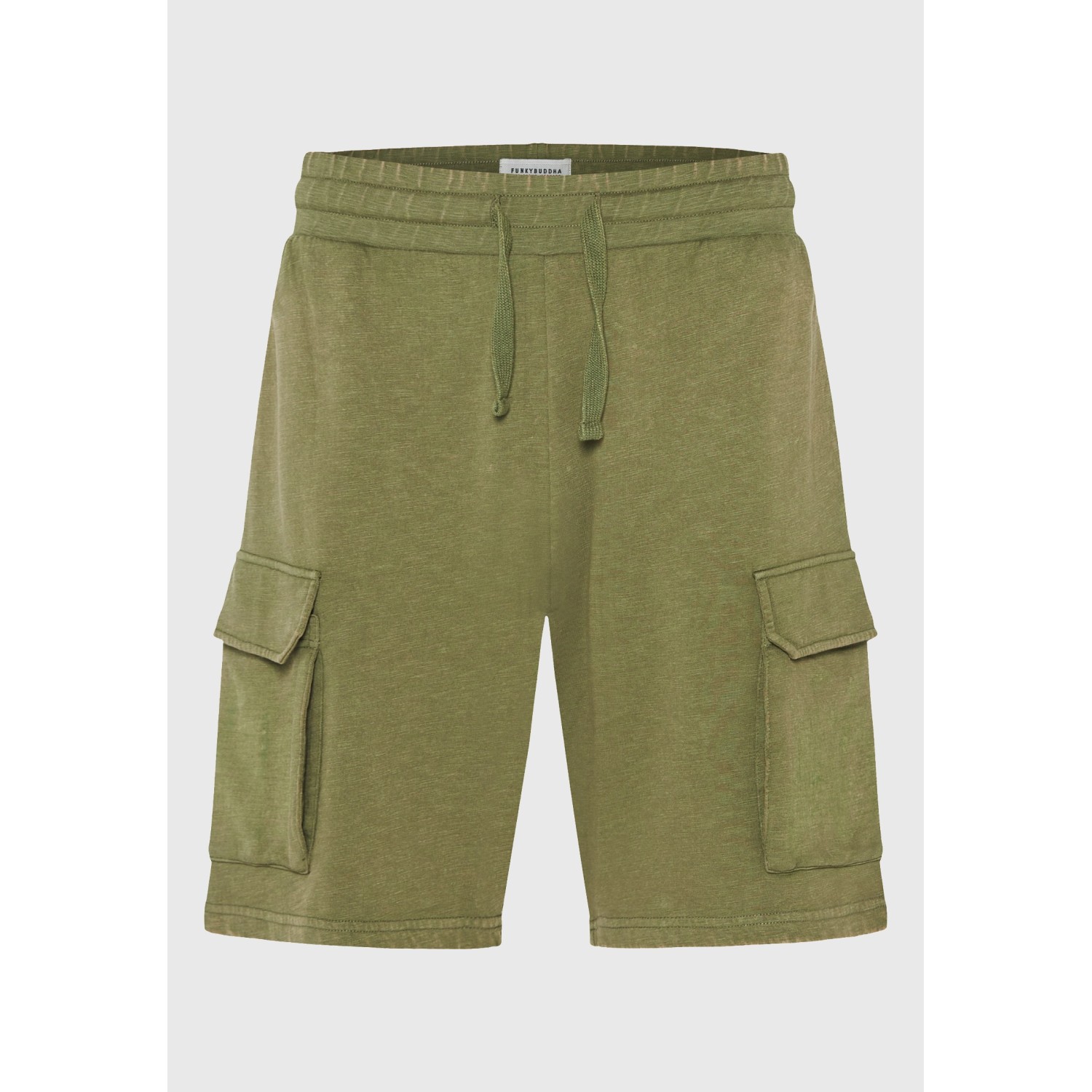 Loose tapered fit αθλητική cargo βερμούδα