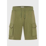Loose tapered fit αθλητική cargo βερμούδα