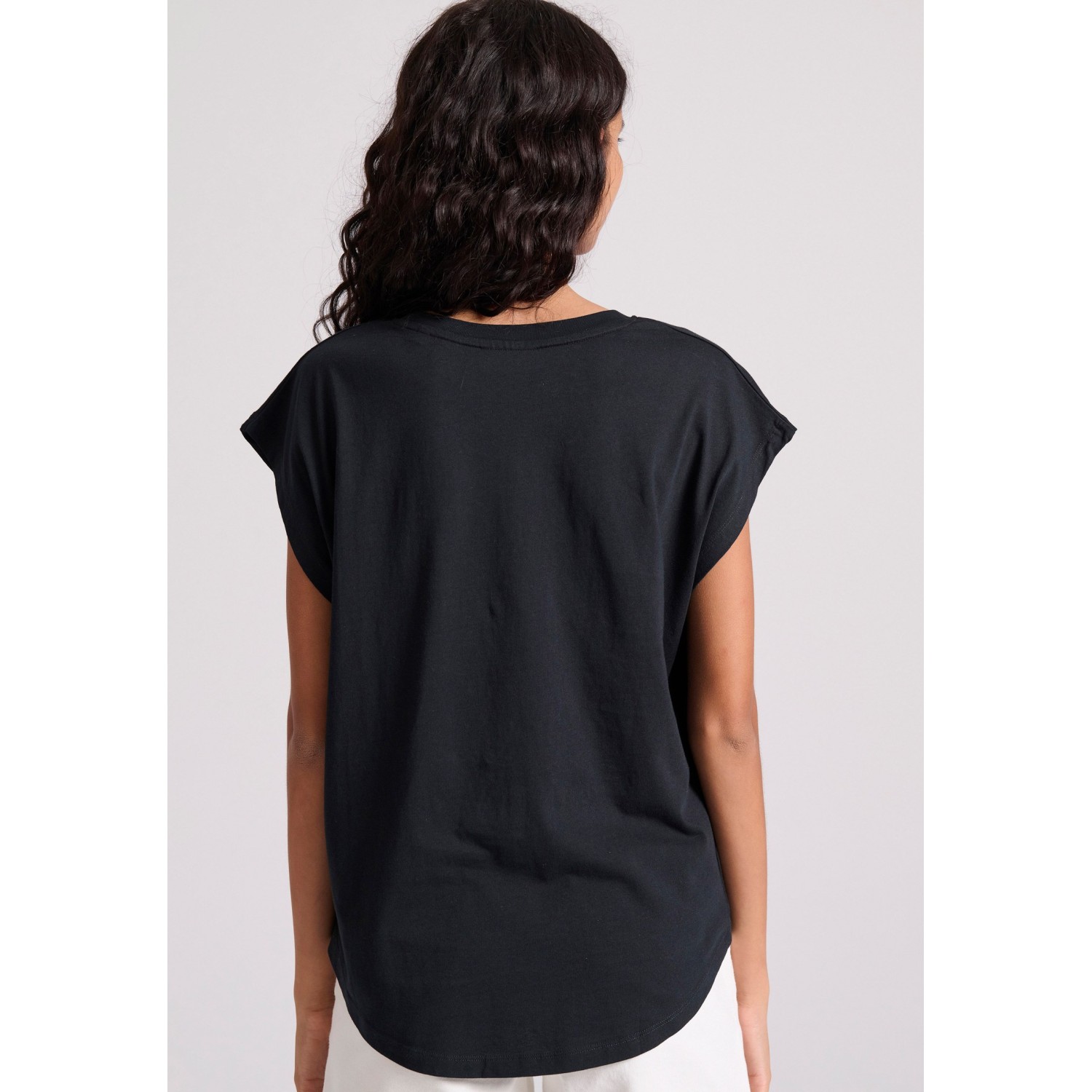 Organic cotton t-shirt με τύπωμα στο στήθος