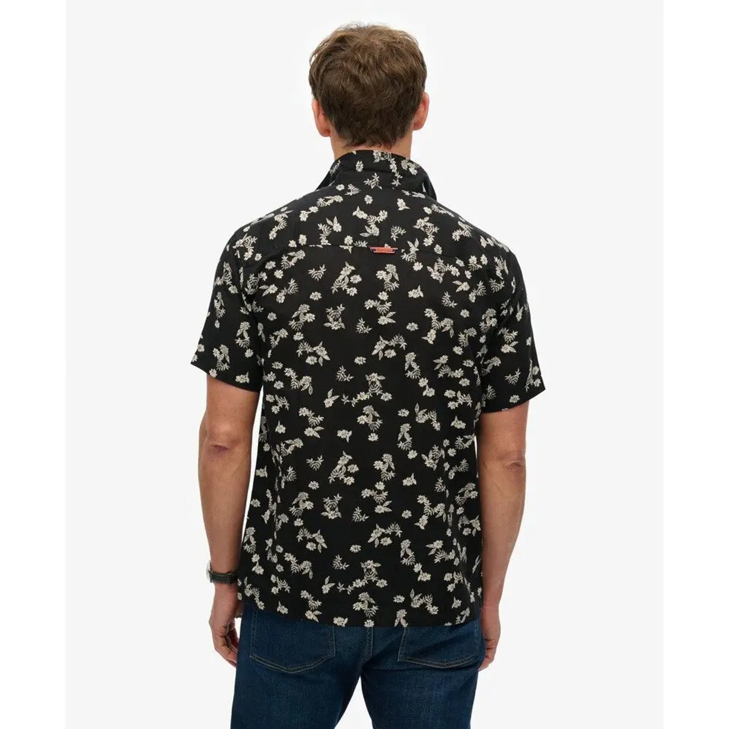 Superdry M D3 Ovin Κοντομάνικο Πουκάμισο σε Κανονική Γραμμή