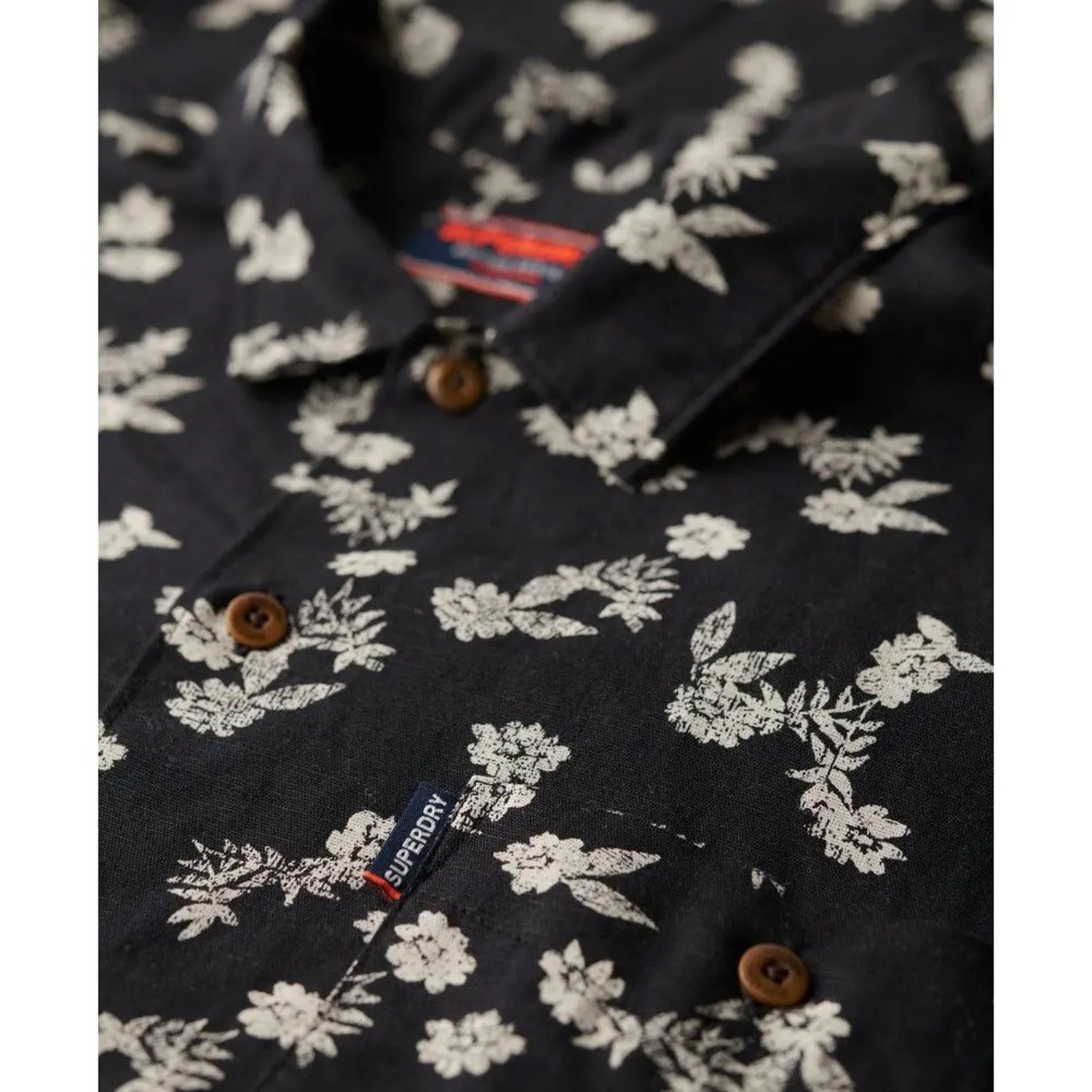 Superdry M D3 Ovin Κοντομάνικο Πουκάμισο σε Κανονική Γραμμή