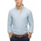 Superdry D2 Stud Vacation Μακρυμάνικo Λινό Πουκάμισο σε Φαρδιά Γραμμή