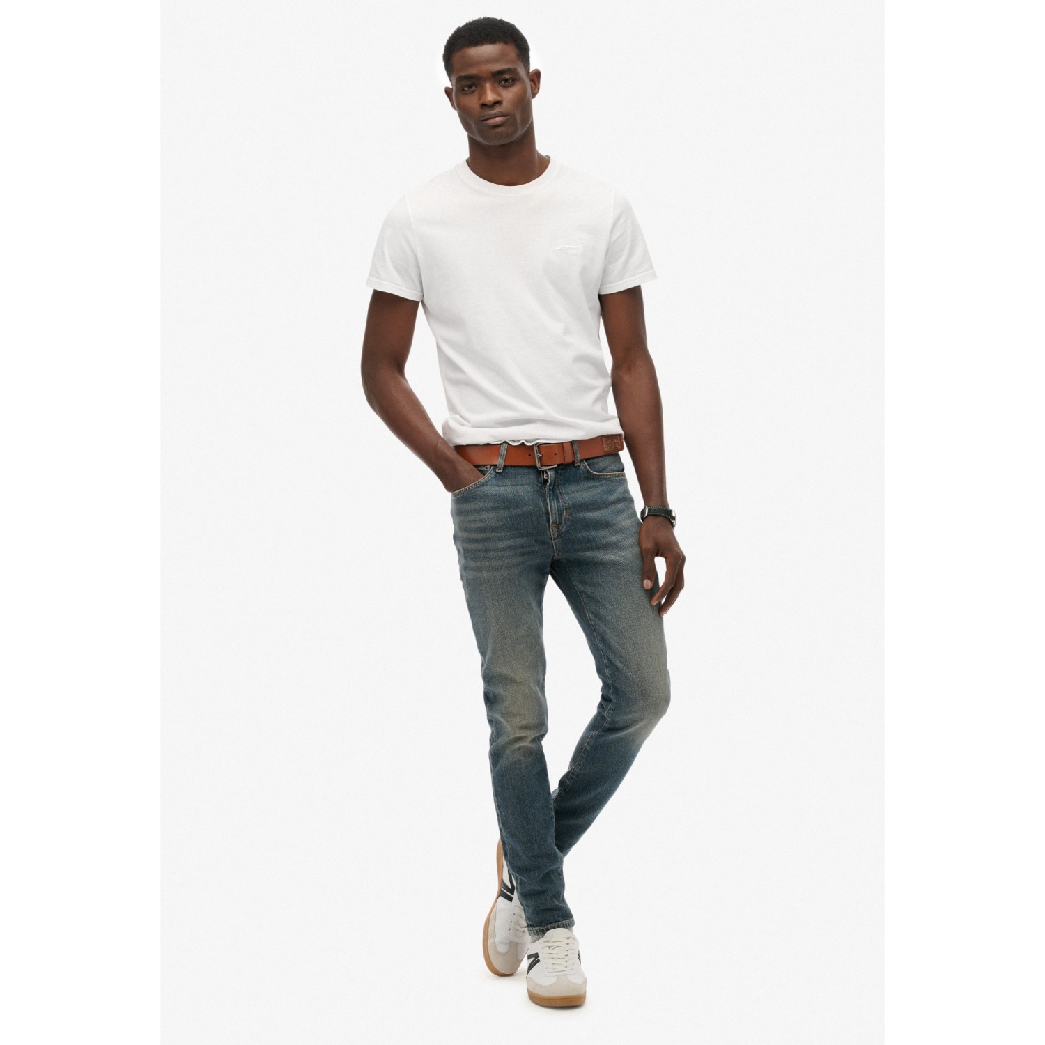Superdry M7011412A Παντελόνι Ανδρικό 90s Baggy Jean