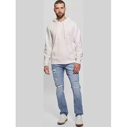 Men's Hoodie Embroidered Logo Hood Guess Jeans
